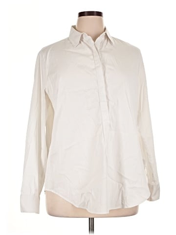 Universal Standard Long Sleeve Blouse (view 1)