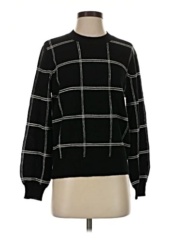 Aqua Cashmere Pullover Sweater (view 1)