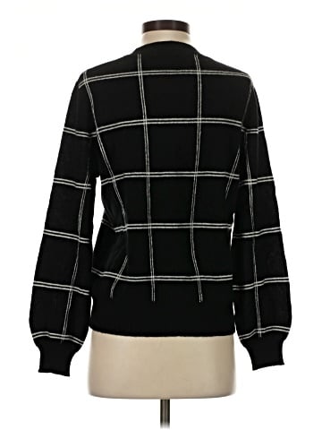Aqua Cashmere Pullover Sweater (view 2)