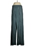 Michael Stars Stripes Teal Blue Casual Pants Size Lg (2) - photo 1
