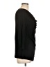 Deletta Black 3/4 Sleeve Top Size L - photo 4