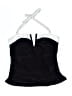 Cupshe Color Block Black Swimsuit Top Size L - photo 1