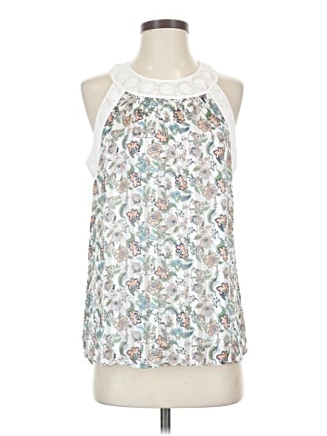 Pale Sky Sleeveless Blouse (view 1)
