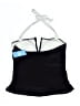 Cupshe Color Block Black Swimsuit Top Size L - photo 2