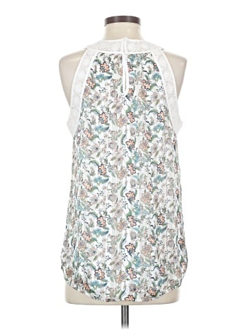 Pale Sky Sleeveless Blouse (view 2)