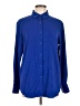 Assorted Brands 100% Polyester Blue Long Sleeve Blouse Size L - photo 1