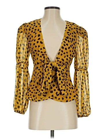 Lovers + Friends 3/4 Sleeve Blouse (view 1)