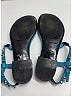 Balenciaga Blue Teal Leather Studded T-Strap Sandals Size EU 36 - photo 6