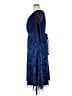 DKNY 100% Polyester Blue Cocktail Dress Size 16 - photo 5