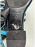 Balenciaga Blue Teal Leather Studded T-Strap Sandals Size EU 36 - photo 5