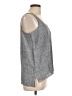 Lord & Taylor Gray Sleeveless Blouse Size L (estimated) - photo 4