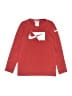 Nike 100% Polyester Red Long Sleeve T-Shirt Size S (kids) - photo 1