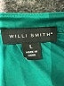 Willi Smith 100% Polyester Teal Long Sleeve Blouse Size L - photo 7