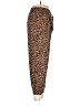 Simplee Animal Print Brown Casual Pants Size M - photo 4