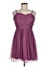 BCX 100% Polyester Purple Cocktail Dress Size 9 - photo 1