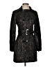 W118 by Walter Baker Animal Print Leopard Print Black Coat Size S - photo 1