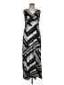 Soma Chevron-herringbone Silver Casual Dress Size L - photo 1