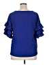 Umgee Blue Short Sleeve Blouse Size XL - photo 2