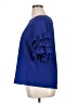 Umgee Blue Short Sleeve Blouse Size XL - photo 5
