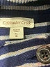 Coldwater Creek 100% Cotton Blue Cardigan Size 16 - photo 7