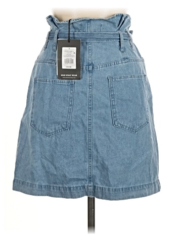 Who What Wear Denim Skirt (view 2)
