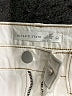 Altar'd State Ivory Denim Shorts Size 24 waist - photo 3