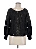 Caballero Black Long Sleeve Blouse Size M - photo 1