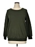 Emery Rose 100% Polyester Green Sweatshirt Size 0XL - photo 1
