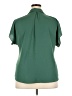 41Hawthorn 100% Polyester Green Short Sleeve Blouse Size XXL - photo 2