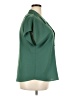 41Hawthorn 100% Polyester Green Short Sleeve Blouse Size XXL - photo 4