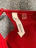 NY Collection 100% Polyester Red 3/4 Sleeve Blouse Size S - photo 7