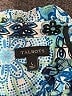 Talbots 100% Cotton Print Blue Long Sleeve Button-Down Shirt Size L - photo 7