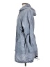 Gap 100% Polyester Blue Raincoat Size XS - photo 5
