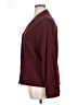 Sag Harbor Burgundy Long Sleeve Blouse Size 16 - photo 5