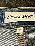 STUDIO BLUE Blue Jeans Size 32 waist - photo 7
