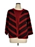 Alfred Dunner Chevron-herringbone Red Cardigan Size XL - photo 1