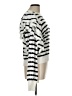 Chelsea & Violet Stripes Silver Pullover Sweater Size L - photo 4