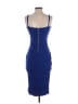 Lulus Solid Blue Cocktail Dress Size S - photo 2