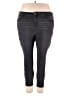 Torrid Stripes Gray Jeggings Size 22 - photo 1