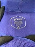 Asics 100% Polyester Solid Purple Athletic Shorts Size M - photo 3