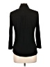 Eyeshadow 100% Rayon Black 3/4 Sleeve Button-Down Shirt Size L - photo 2