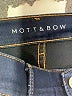 Mott & Bow Solid Blue Jeans Size 30 waist - photo 7