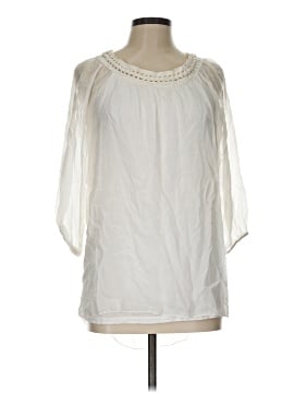 Alice Rinaldi 3/4 Sleeve Silk Top (view 1)