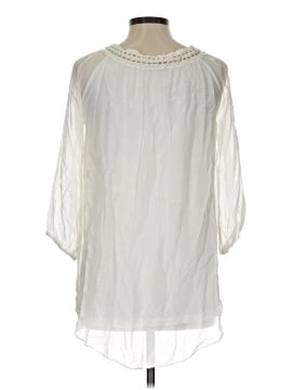 Alice Rinaldi 3/4 Sleeve Silk Top (view 2)