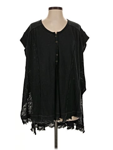 Free People Short Sleeve Blouse (view 1)