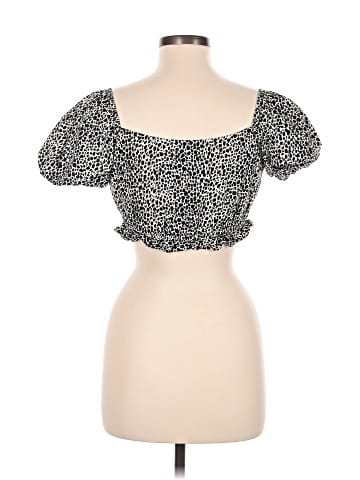 Topshop Short Sleeve Blouse (view 2)