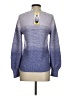 Gloria Vanderbilt Color Block Blue Pullover Sweater Size S - photo 2