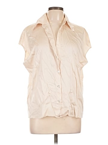 Vince. Sleeveless Silk Top (view 1)