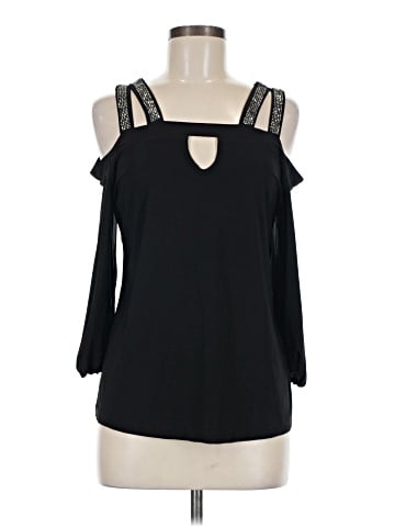 Perseption Concept 3/4 Sleeve Top (view 1)