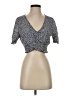 Oysho Blue Short Sleeve Top Size S - photo 1